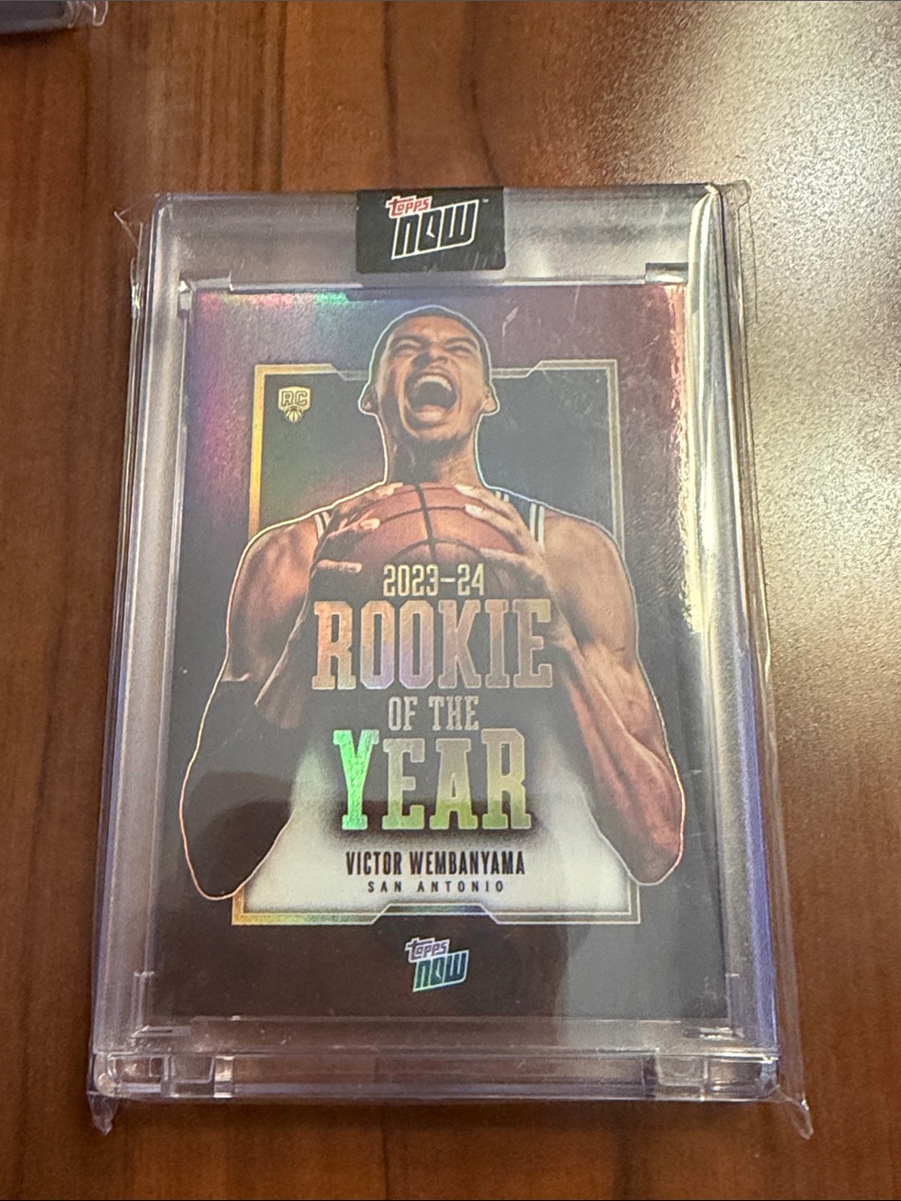 Topps Now Victor Wembanyama RC Sealed